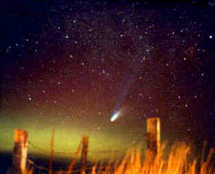streaking comet